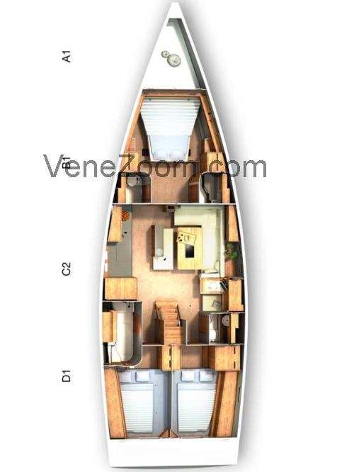 Hanse 505 Tekniset tiedot ja arvostelut 